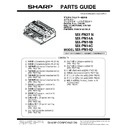 mx-de25, mx-26, mx-27 (serv.man3) service manual / parts guide