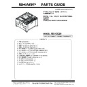 Sharp MX-DE28 (serv.man4) Service Manual / Parts Guide