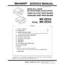 Sharp MX-DEX3 Service Manual