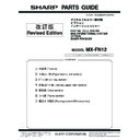 Sharp MX-FN12 (serv.man2) Service Manual / Parts Guide