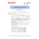 Sharp MX-FN21, MX-FN22, MX-PN13 (serv.man28) Service Manual / Technical Bulletin