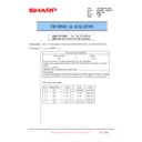 Sharp MX-FN21, MX-FN22, MX-PN13 (serv.man31) Service Manual / Technical Bulletin