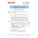 Sharp MX-FN21, MX-FN22, MX-PN13 (serv.man33) Service Manual / Technical Bulletin