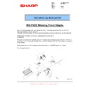 Sharp MX-FN21, MX-FN22 (serv.man27) Service Manual / Technical Bulletin
