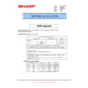 Sharp MX-FN21, MX-FN22 (serv.man28) Service Manual / Technical Bulletin