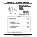 mx-fn21, mx-fn22 (serv.man4) service manual