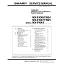 Sharp MX-FN24, MX-FN25 Service Manual