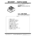 Sharp MX-FN26 (serv.man4) Service Manual / Parts Guide