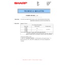 Sharp MX-FN27 (serv.man17) Technical Bulletin