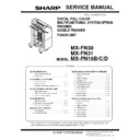 Sharp MX-FN30, MX-FN31 Service Manual
