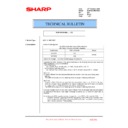 Sharp MX-FNX1 (serv.man25) Service Manual / Technical Bulletin