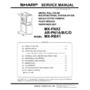 Sharp MX-FNX2 (serv.man3) Service Manual