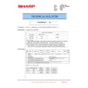 Sharp MX-FNX3, MX-FNX4 (serv.man10) Technical Bulletin