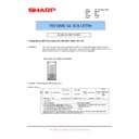 Sharp MX-FNX5 (serv.man11) Service Manual / Technical Bulletin