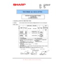 Sharp MX-FNX5 (serv.man15) Service Manual / Technical Bulletin