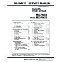Sharp MX-FNX5 (serv.man3) Service Manual