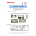 Sharp MX-FNX6 (serv.man5) Service Manual / Technical Bulletin