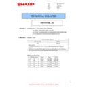 Sharp MX-FNX9 (serv.man13) Technical Bulletin