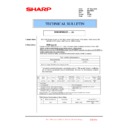 Sharp MX-FNX9 (serv.man25) Technical Bulletin