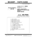 Sharp MX-FNX9 (serv.man4) Parts Guide