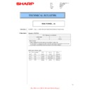 mx-fr37u (serv.man6) service manual / technical bulletin