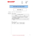 Sharp MX-FR37U (serv.man9) Service Manual / Technical Bulletin