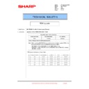 Sharp MX-FRX2U (serv.man2) Service Manual / Technical Bulletin