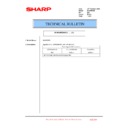 Sharp MX-FRX2U (serv.man3) Service Manual / Technical Bulletin