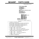 Sharp MX-FX11 (serv.man6) Service Manual / Parts Guide