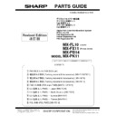 Sharp MX-FX11 Service Manual / Specification