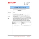 Sharp MX-FXX1 (serv.man7) Service Manual / Technical Bulletin