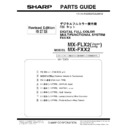 Sharp MX-FXX2 (serv.man3) Service Manual / Parts Guide