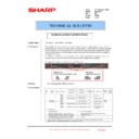 Sharp MX-KBX1 (serv.man2) Service Manual / Technical Bulletin