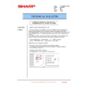 Sharp MX-KBX1 (serv.man3) Service Manual / Technical Bulletin
