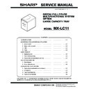 Sharp MX-LC11 Service Manual