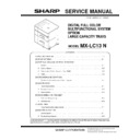 Sharp MX-LC13 Service Manual