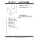 Sharp MX-LC17 (serv.man3) Service Manual / Parts Guide