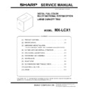 Sharp MX-LCX1 (serv.man2) Service Manual