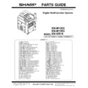 Sharp MX-M1055, MX-M1205 (serv.man4) Parts Guide