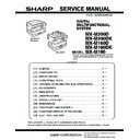 mx-m160, mx-m160d, mx-m160dk (serv.man2) service manual
