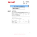 Sharp MX-M160, MX-M160D, MX-M160DK (serv.man32) Service Manual / Technical Bulletin