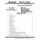 Sharp MX-M182, MX-M182D (serv.man7) Service Manual / Parts Guide