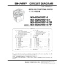 Sharp MX-M260, MX-M260N, MX-M260FG, MX-M260FP (serv.man4) Service Manual