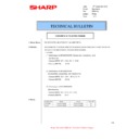 Sharp MX-M260, MX-M260N, MX-M260FG, MX-M260FP (serv.man45) Technical Bulletin