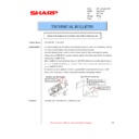 Sharp MX-M260, MX-M260N, MX-M260FG, MX-M260FP (serv.man55) Technical Bulletin