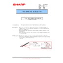 Sharp MX-M363N, MX-M363U, MX-M503N, MX-M503U (serv.man100) Technical Bulletin