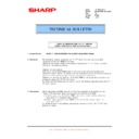 Sharp MX-M363N, MX-M363U, MX-M503N, MX-M503U (serv.man103) Technical Bulletin