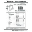 Sharp MX-M363N, MX-M363U, MX-M503N, MX-M503U (serv.man18) Service Manual