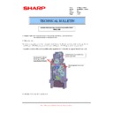 Sharp MX-M363N, MX-M363U, MX-M503N, MX-M503U (serv.man67) Technical Bulletin