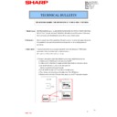 Sharp MX-M363N, MX-M363U, MX-M503N, MX-M503U (serv.man68) Technical Bulletin